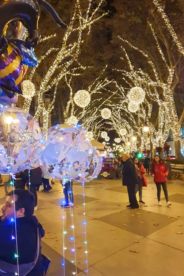 Weihnachten in Palma de Mallorca