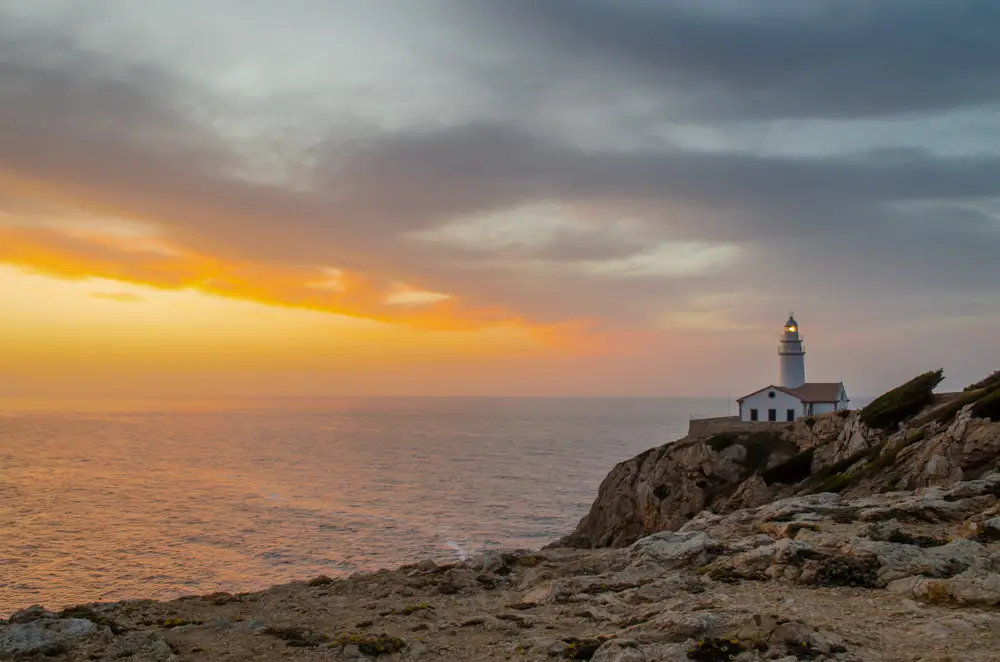 Leuchtturm Far de Capdepera in Cala Ratjada