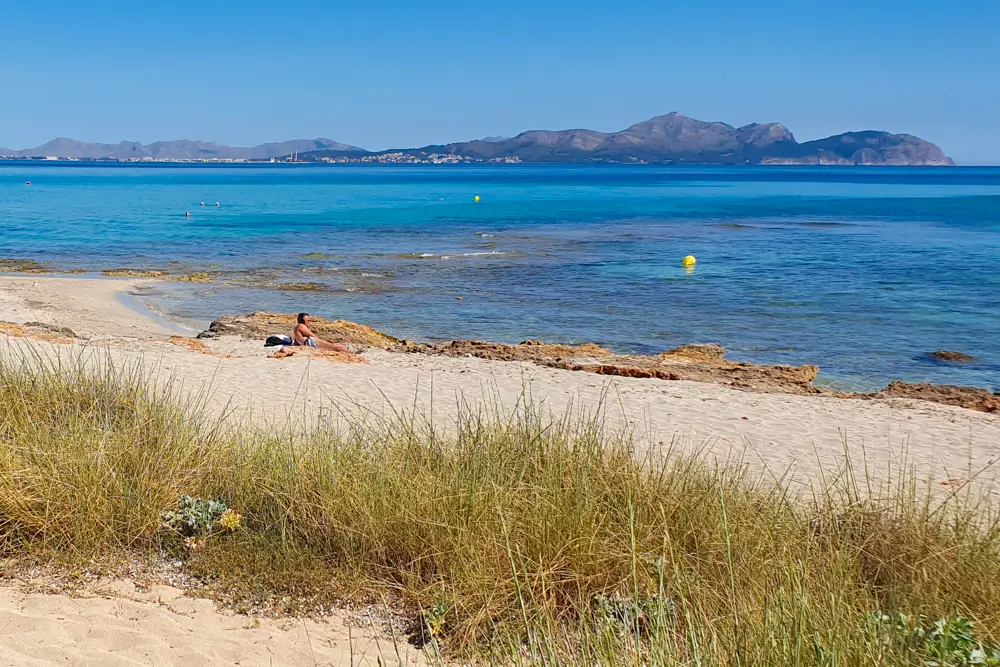 Der Strand Son Bauló in Can Picafort