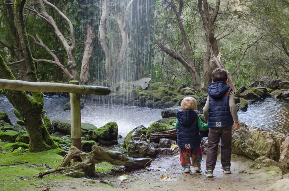 Wasserfall im Naturreservat bei Puigpunyent