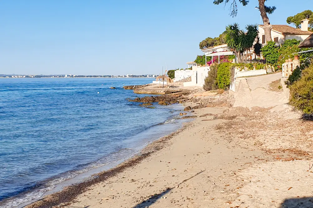 Der Strand Cala Poncet