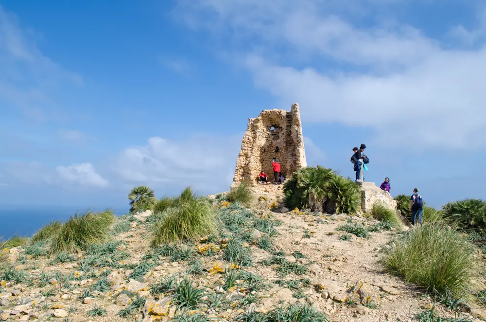 Der Wachturm wachte über Cala Ratjada